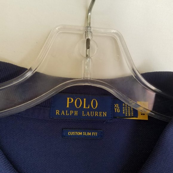 NEW Polo Ralph Lauren Floral Painted Design Polo Shirt Mens Custom Slim Fit XL - Picture 4 of 7